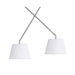 Lampa wisząca ADAM 2S PENDANT white AZ1842+AZ2588 śr.30cm AZZARDO