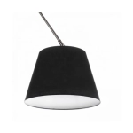 Lampa wisząca ADAM S PENDANT black AZ1841+AZ2586 śr.30cm AZZARDO