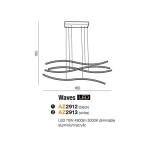 Lampa wisząca WAVES AZ2912 AZZARDO