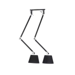 Lampa wisząca ZYTA 2 S PENDANT black AZ1846+AZ2603 śr.36cm AZZARDO