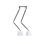 Lampa wisząca ZYTA 2 S PENDANT white AZ1846+AZ2588 śr.30cm AZZARDO