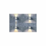 Gambino 4000K (white) AZ4472 LED 2x 3W 500lm 4000K IP54 ALUMINIUM AZZARDO