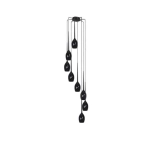 Lampa wisząca IZZA black 8 AZ0159 AZZARDO