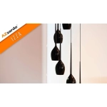 Lampa wisząca IZZA black 8 AZ0159 AZZARDO