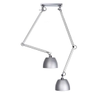 Lampa wisząca ZYTA 2 S PENDANT ALU alu AZ2301+AZ2594 śr.23cm AZZARDO
