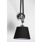 Kinkiet ZYTA WALL S black AZ1844+AZ2586 śr.30cm AZZARDO