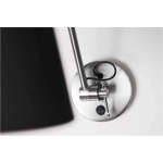 Kinkiet ZYTA WALL S black AZ1844+AZ2586 śr.30cm AZZARDO