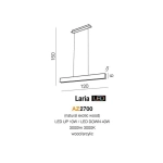 Lampa wisząca LARIA AZ2700 AZZARDO