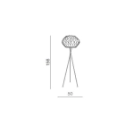 Lampa podłogowa RUBEN FLOOR BEIGE AZ2406 AZZARDO