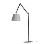Lampa podłogowa ZYTA FLOOR grey AZ1849+AZ2604 śr.36cm AZZARDO