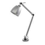 Lampa stołowa ZYTA S TABLE ALU aluminium AZ2307+AZ2596 śr.33cm AZZARDO