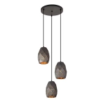 kinkiecik.pl Lampa wisząca Harley MDM-3480/3 GR+GD ITALUX