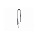 Lampa wisząca STYLO 5 AZ0134 CHROME AZZARDO