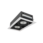 Oprawa stropowa Nova 2 (white/black) ES111 AZ2877 AZZARDO