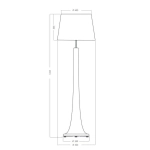Lampa podłogowa ZURICH TRANSPARENT COOPER L213382258 4Concepts L213382258 - zdjęcie 2