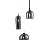 Lampa wisząca BLANCA 3 AZ3336 smoky AZZARDO