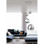 Lampa wisząca Silver Ball 4 AZ2531 AZZARDO