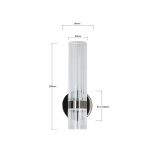 Kinkiet Ambiente grafitowy LED CCT LP-1510/1W GR Light Prestige