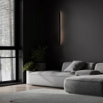 Kinkiet Bodo 90 cm czarny IP54 LED CCT LP-789/1W 90 BK Light Prestige