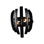 Kinkiet Corto nero Open Design Highlights +żarówki w komplecie