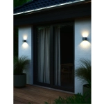Kinkiet elewacyjny Milda Kubi IP44 - Nordlux, antracyt 2418331050