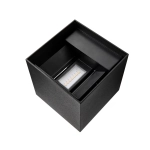 Kinkiet elewacyjny Milda Kubi IP44 - Nordlux, czarny 2418331003