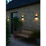 Kinkiet elewacyjny Milda Kubi IP44 - Nordlux, czarny 2418331003