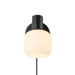 Kinkiet Milford Mini Nordlux - ryflowany klosz 2412631003