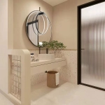 Kinkiet Mirror L czarny IP44 LED CCT LP-999/1W L BK CCT Light Prestige