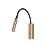 Kinkiet Nuto Nero Gold OR81695 Open Design Highlights