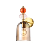 Kinkiet Tropea bursztynowy 1xE27 LP-2004/1W AM Light Prestige