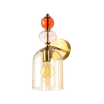 Kinkiet Tropea bursztynowy 1xE27 LP-2004/1W AM Light Prestige