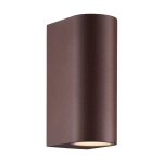 Kinkiet zewnętrzny Dion Double IP44, rdzawy 2518021009 Nordlux