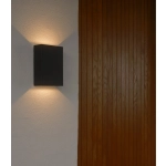 Kinkiet zewnętrzny Fold 10 IP54 czarny 2518031203 Nordlux