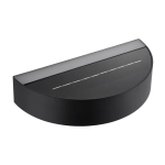 Kinkiet zewnętrzny Monay Round Solar IP44 czarny, czujnik ruchu 2518351003 Nordlux