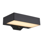 Kinkiet zewnętrzny Monay Square Solar IP44 czarny, czujnik ruchu 2518341003 Nordlux