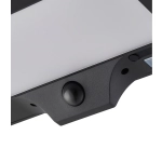 Kinkiet zewnętrzny Monay Square Solar IP44 czarny, czujnik ruchu 2518341003 Nordlux
