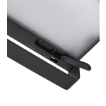 Kinkiet zewnętrzny Saulio Solar IP44 czarny, czujnik ruchu 2518251003 Nordlux