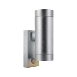 Kinkiet zewnętrzy ocynkowany Tin Maxi Double IP54, czujnik ruchu 21519131 Nordlux