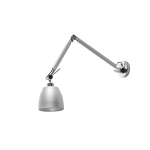 Kinkiet ZYTA WALL S ALU aluminium AZ2295+AZ2593 śr.18cm AZZARDO
