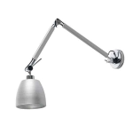 Kinkiet ZYTA WALL S ALU aluminium AZ2295+AZ2596 śr.33cm AZZARDO