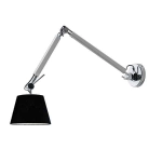 Kinkiet ZYTA WALL S ALU black AZ2295+AZ2597 śr.20cm AZZARDO