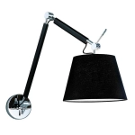 Kinkiet ZYTA WALL S black AZ1844+AZ2597 śr.20cm AZZARDO