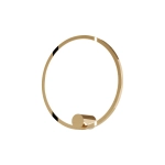 Kinkiet Ringa S 1xLED złoty WL0116-S-GD yaskr