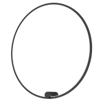 Kinkiet Ringa L 1xLED czarny WL0116-L-BK yaskr