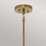 Lampa wisząca Aster – 3 źródła światła – Naturalny mosiądz KL-ASTER-P-NBR Elstead Lighting