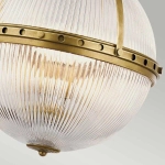 Lampa wisząca Aster – 3 źródła światła – Naturalny mosiądz KL-ASTER-P-NBR Elstead Lighting