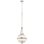 kinkiecik.pl Lampa wisząca Aster – 3 źródła światła – Polerowany nikiel KL-ASTER-P-PN Elstead Lighting