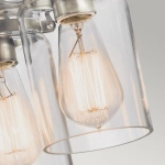 Plafon Brinley – 3 źródła światła – Szczotkowany nikiel KL-BRINLEY-F-NI Elstead Lighting