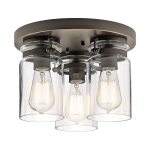 kinkiecik.pl Plafon Brinley – 3 źródła światła – Stary brąz KL-BRINLEY-F-OZ Elstead Lighting